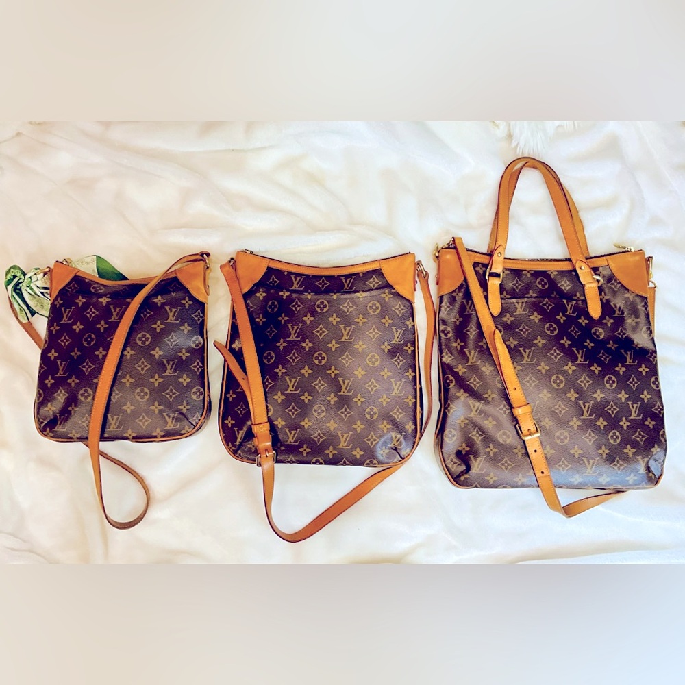 Louis Vuitton Vintage Odeon comparison PM, MM,‎ GM